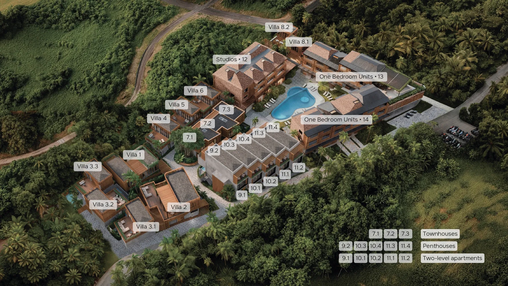 Генеральный план Biom Apart